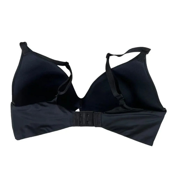 Victoria's Secret T-Shirt Lightly Lined Wireless Bra Black Refer To Measurements - Picture 3 of 8